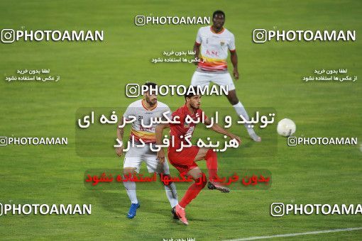 1536949, Tehran, Iran, Iran Football Pro League، Persian Gulf Cup، Week 25، Second Leg، Persepolis 1 v 0 Foulad Khouzestan on 2020/07/18 at Azadi Stadium