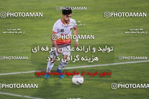 1536868, Tehran, Iran, Iran Football Pro League، Persian Gulf Cup، Week 25، Second Leg، Persepolis 1 v 0 Foulad Khouzestan on 2020/07/18 at Azadi Stadium