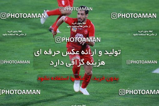 1536829, Tehran, Iran, Iran Football Pro League، Persian Gulf Cup، Week 25، Second Leg، Persepolis 1 v 0 Foulad Khouzestan on 2020/07/18 at Azadi Stadium