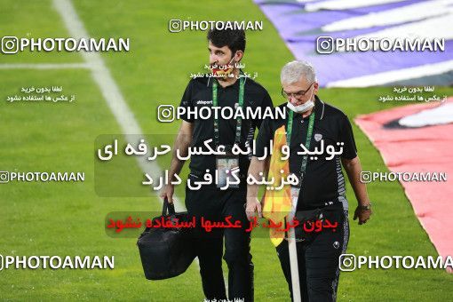 1536927, Tehran, Iran, Iran Football Pro League، Persian Gulf Cup، Week 25، Second Leg، Persepolis 1 v 0 Foulad Khouzestan on 2020/07/18 at Azadi Stadium