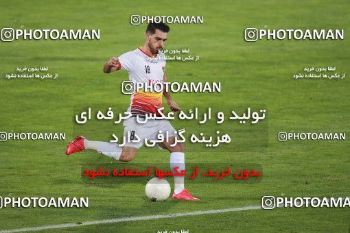 1536928, Tehran, Iran, Iran Football Pro League، Persian Gulf Cup، Week 25، Second Leg، Persepolis 1 v 0 Foulad Khouzestan on 2020/07/18 at Azadi Stadium