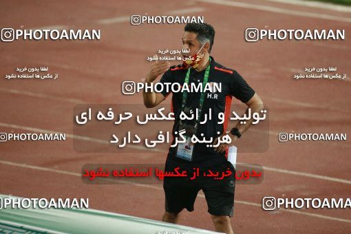 1536929, Tehran, Iran, Iran Football Pro League، Persian Gulf Cup، Week 25، Second Leg، Persepolis 1 v 0 Foulad Khouzestan on 2020/07/18 at Azadi Stadium