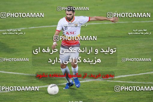 1536971, Tehran, Iran, Iran Football Pro League، Persian Gulf Cup، Week 25، Second Leg، Persepolis 1 v 0 Foulad Khouzestan on 2020/07/18 at Azadi Stadium