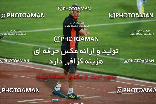 1537085, Tehran, Iran, Iran Football Pro League، Persian Gulf Cup، Week 25، Second Leg، Persepolis 1 v 0 Foulad Khouzestan on 2020/07/18 at Azadi Stadium