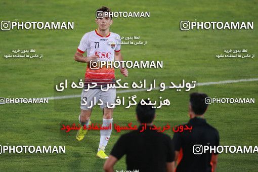 1537009, Tehran, Iran, Iran Football Pro League، Persian Gulf Cup، Week 25، Second Leg، Persepolis 1 v 0 Foulad Khouzestan on 2020/07/18 at Azadi Stadium