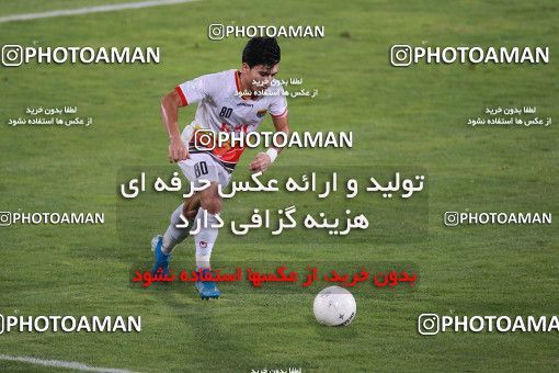 1537078, Tehran, Iran, Iran Football Pro League، Persian Gulf Cup، Week 25، Second Leg، Persepolis 1 v 0 Foulad Khouzestan on 2020/07/18 at Azadi Stadium