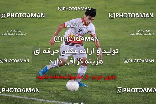 1536985, Tehran, Iran, Iran Football Pro League، Persian Gulf Cup، Week 25، Second Leg، Persepolis 1 v 0 Foulad Khouzestan on 2020/07/18 at Azadi Stadium
