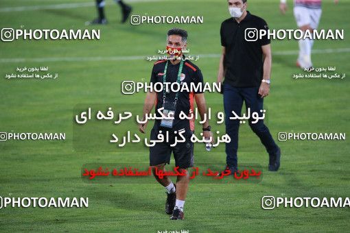 1537091, Iran Football Pro League، Persian Gulf Cup، Week 25، Second Leg، 2020/07/18، Tehran، Azadi Stadium، Persepolis 1 - 0 Foulad Khouzestan