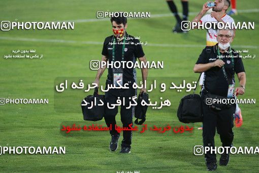 1537105, Iran Football Pro League، Persian Gulf Cup، Week 25، Second Leg، 2020/07/18، Tehran، Azadi Stadium، Persepolis 1 - 0 Foulad Khouzestan