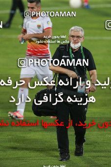 1537021, Iran Football Pro League، Persian Gulf Cup، Week 25، Second Leg، 2020/07/18، Tehran، Azadi Stadium، Persepolis 1 - 0 Foulad Khouzestan