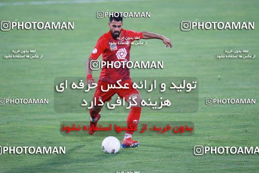 1537032, Tehran, Iran, Iran Football Pro League، Persian Gulf Cup، Week 25، Second Leg، Persepolis 1 v 0 Foulad Khouzestan on 2020/07/18 at Azadi Stadium