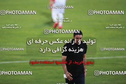1536998, Tehran, Iran, Iran Football Pro League، Persian Gulf Cup، Week 25، Second Leg، Persepolis 1 v 0 Foulad Khouzestan on 2020/07/18 at Azadi Stadium