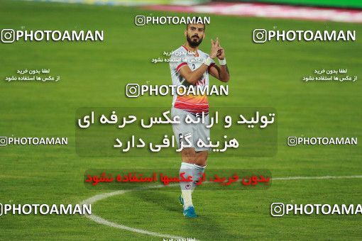 1537061, Tehran, Iran, Iran Football Pro League، Persian Gulf Cup، Week 25، Second Leg، Persepolis 1 v 0 Foulad Khouzestan on 2020/07/18 at Azadi Stadium