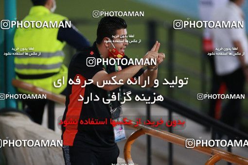 1537043, Tehran, Iran, Iran Football Pro League، Persian Gulf Cup، Week 25، Second Leg، Persepolis 1 v 0 Foulad Khouzestan on 2020/07/18 at Azadi Stadium