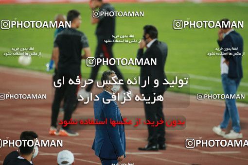 1537079, Tehran, Iran, Iran Football Pro League، Persian Gulf Cup، Week 25، Second Leg، Persepolis 1 v 0 Foulad Khouzestan on 2020/07/18 at Azadi Stadium