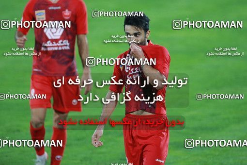 1537076, Tehran, Iran, Iran Football Pro League، Persian Gulf Cup، Week 25، Second Leg، Persepolis 1 v 0 Foulad Khouzestan on 2020/07/18 at Azadi Stadium