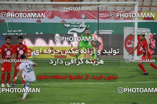 1537000, Tehran, Iran, Iran Football Pro League، Persian Gulf Cup، Week 25، Second Leg، Persepolis 1 v 0 Foulad Khouzestan on 2020/07/18 at Azadi Stadium