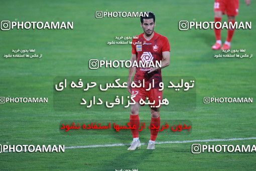 1537027, Tehran, Iran, Iran Football Pro League، Persian Gulf Cup، Week 25، Second Leg، Persepolis 1 v 0 Foulad Khouzestan on 2020/07/18 at Azadi Stadium