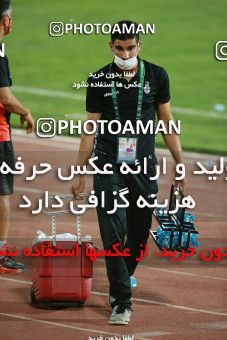 1537047, Tehran, Iran, Iran Football Pro League، Persian Gulf Cup، Week 25، Second Leg، Persepolis 1 v 0 Foulad Khouzestan on 2020/07/18 at Azadi Stadium
