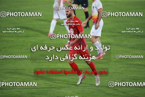 1537018, Tehran, Iran, Iran Football Pro League، Persian Gulf Cup، Week 25، Second Leg، Persepolis 1 v 0 Foulad Khouzestan on 2020/07/18 at Azadi Stadium