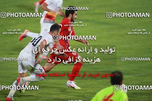 1537077, Tehran, Iran, Iran Football Pro League، Persian Gulf Cup، Week 25، Second Leg، Persepolis 1 v 0 Foulad Khouzestan on 2020/07/18 at Azadi Stadium
