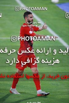 1537052, Tehran, Iran, Iran Football Pro League، Persian Gulf Cup، Week 25، Second Leg، Persepolis 1 v 0 Foulad Khouzestan on 2020/07/18 at Azadi Stadium
