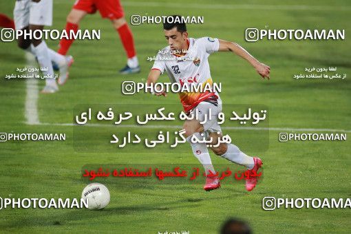 1536806, Tehran, Iran, Iran Football Pro League، Persian Gulf Cup، Week 25، Second Leg، Persepolis 1 v 0 Foulad Khouzestan on 2020/07/18 at Azadi Stadium