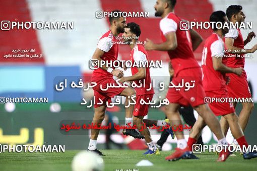 1719193, Tehran, Iran, Iran Football Pro League، Persian Gulf Cup، Week 25، Second Leg، Persepolis 1 v 0 Foulad Khouzestan on 2020/07/18 at Azadi Stadium