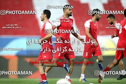 1719194, Tehran, Iran, Iran Football Pro League، Persian Gulf Cup، Week 25، Second Leg، Persepolis 1 v 0 Foulad Khouzestan on 2020/07/18 at Azadi Stadium
