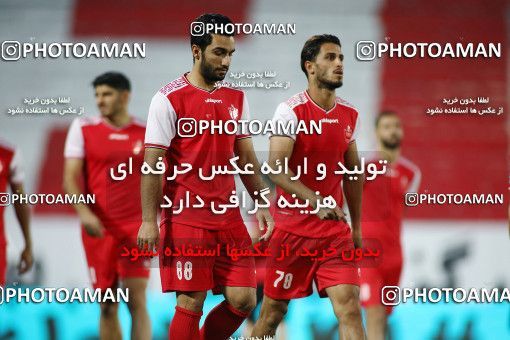 1719291, Tehran, Iran, Iran Football Pro League، Persian Gulf Cup، Week 25، Second Leg، Persepolis 1 v 0 Foulad Khouzestan on 2020/07/18 at Azadi Stadium