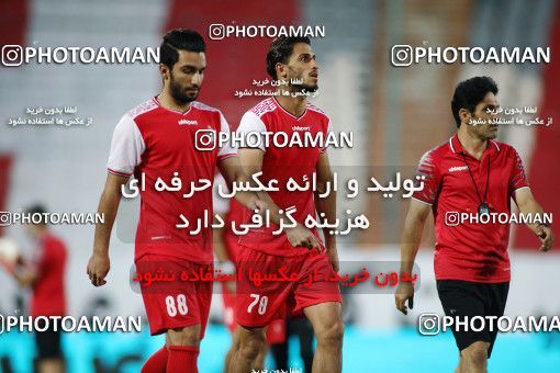 1719230, Tehran, Iran, Iran Football Pro League، Persian Gulf Cup، Week 25، Second Leg، Persepolis 1 v 0 Foulad Khouzestan on 2020/07/18 at Azadi Stadium