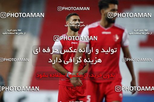 1719245, Tehran, Iran, Iran Football Pro League، Persian Gulf Cup، Week 25، Second Leg، Persepolis 1 v 0 Foulad Khouzestan on 2020/07/18 at Azadi Stadium