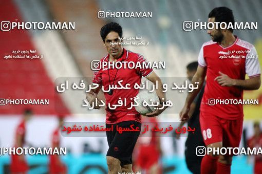 1719305, Tehran, Iran, Iran Football Pro League، Persian Gulf Cup، Week 25، Second Leg، Persepolis 1 v 0 Foulad Khouzestan on 2020/07/18 at Azadi Stadium