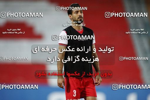 1719271, Tehran, Iran, Iran Football Pro League، Persian Gulf Cup، Week 25، Second Leg، Persepolis 1 v 0 Foulad Khouzestan on 2020/07/18 at Azadi Stadium