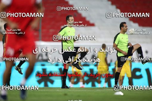 1719221, Tehran, Iran, Iran Football Pro League، Persian Gulf Cup، Week 25، Second Leg، Persepolis 1 v 0 Foulad Khouzestan on 2020/07/18 at Azadi Stadium