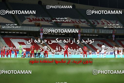 1719314, Tehran, Iran, Iran Football Pro League، Persian Gulf Cup، Week 25، Second Leg، Persepolis 1 v 0 Foulad Khouzestan on 2020/07/18 at Azadi Stadium