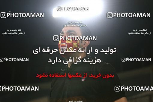 1719231, Tehran, Iran, Iran Football Pro League، Persian Gulf Cup، Week 25، Second Leg، Persepolis 1 v 0 Foulad Khouzestan on 2020/07/18 at Azadi Stadium