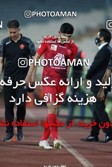 1719304, Tehran, Iran, Iran Football Pro League، Persian Gulf Cup، Week 25، Second Leg، Persepolis 1 v 0 Foulad Khouzestan on 2020/07/18 at Azadi Stadium