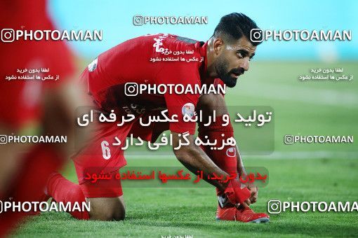 1719301, Tehran, Iran, Iran Football Pro League، Persian Gulf Cup، Week 25، Second Leg، Persepolis 1 v 0 Foulad Khouzestan on 2020/07/18 at Azadi Stadium