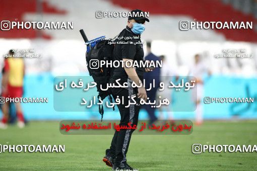 1719292, Tehran, Iran, Iran Football Pro League، Persian Gulf Cup، Week 25، Second Leg، Persepolis 1 v 0 Foulad Khouzestan on 2020/07/18 at Azadi Stadium