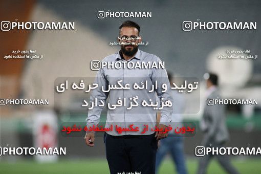 1719293, Tehran, Iran, Iran Football Pro League، Persian Gulf Cup، Week 25، Second Leg، Persepolis 1 v 0 Foulad Khouzestan on 2020/07/18 at Azadi Stadium