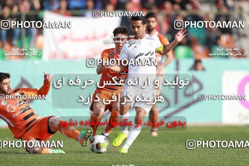 1539010, Tehran, , لیگ برتر فوتبال ایران، Persian Gulf Cup، Week 19، Second Leg، Saipa 0 v 0 Tractor Sazi on 2019/02/24 at Shahr-e Qods Stadium