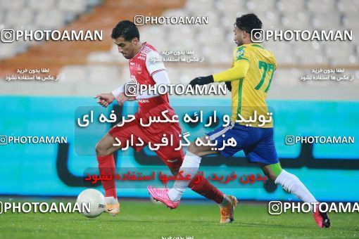 1539635, Tehran, Iran, لیگ برتر فوتبال ایران، Persian Gulf Cup، Week 2، First Leg، Persepolis 1 v 0 Sanat Naft Abadan on 2020/11/21 at Azadi Stadium