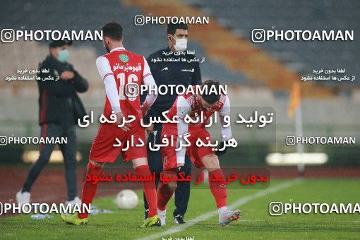 1539587, Tehran, Iran, لیگ برتر فوتبال ایران، Persian Gulf Cup، Week 2، First Leg، Persepolis 1 v 0 Sanat Naft Abadan on 2020/11/21 at Azadi Stadium