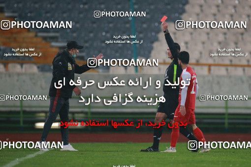 1539695, Tehran, Iran, لیگ برتر فوتبال ایران، Persian Gulf Cup، Week 2، First Leg، Persepolis 1 v 0 Sanat Naft Abadan on 2020/11/21 at Azadi Stadium