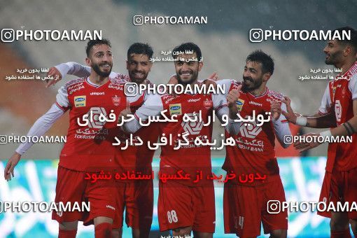 1557006, Tehran, Iran, لیگ برتر فوتبال ایران، Persian Gulf Cup، Week 2، First Leg، Persepolis 1 v 0 Sanat Naft Abadan on 2020/11/21 at Azadi Stadium