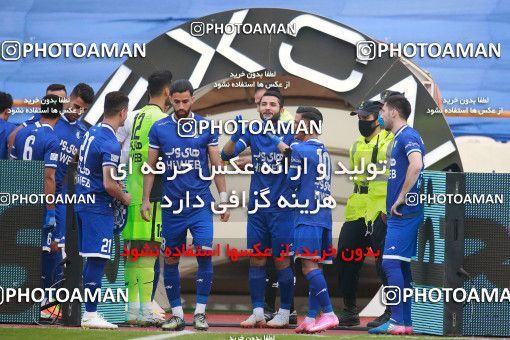 1539735, Tehran, , لیگ برتر فوتبال ایران، Persian Gulf Cup، Week 3، First Leg، Esteghlal 1 v 0 Mashin Sazi Tabriz on 2020/11/25 at Azadi Stadium