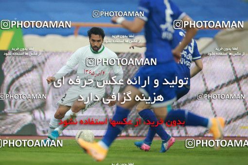 1539867, Tehran, , لیگ برتر فوتبال ایران، Persian Gulf Cup، Week 3، First Leg، Esteghlal 1 v 0 Mashin Sazi Tabriz on 2020/11/25 at Azadi Stadium