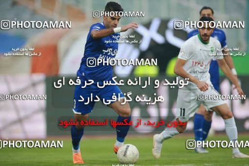 1539858, Tehran, , لیگ برتر فوتبال ایران، Persian Gulf Cup، Week 3، First Leg، Esteghlal 1 v 0 Mashin Sazi Tabriz on 2020/11/25 at Azadi Stadium