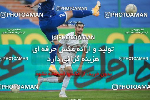 1539817, Tehran, , لیگ برتر فوتبال ایران، Persian Gulf Cup، Week 3، First Leg، Esteghlal 1 v 0 Mashin Sazi Tabriz on 2020/11/25 at Azadi Stadium